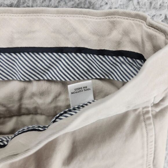 Banana Republic‎ Pants Mens 34x30 Tan Gavin Chino Relaxed Light Academia Pockets - Picture 4 of 9